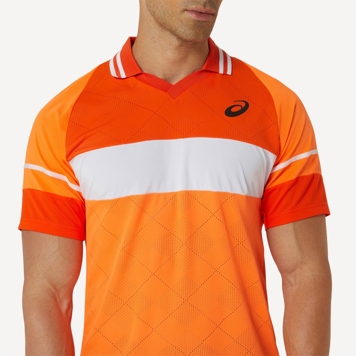 ASICS Match Men's Tennis Polo、mySite、neckold