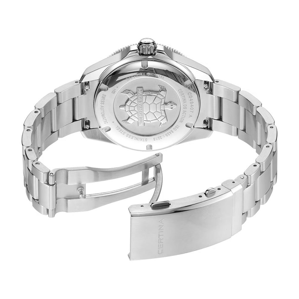 DS Action Diver 40.5mm - White on Bracelet、mySite、botmansion