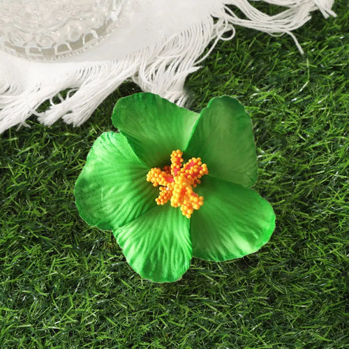  Away Hawaiian Flower Hair Clip、mySite、justintrudeaud