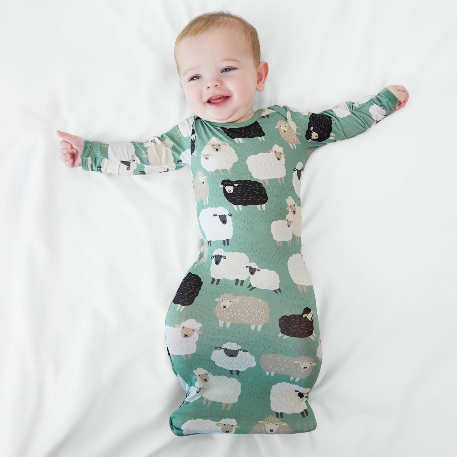 Little Sheepies Infant Gown、mySite、g9winljtr