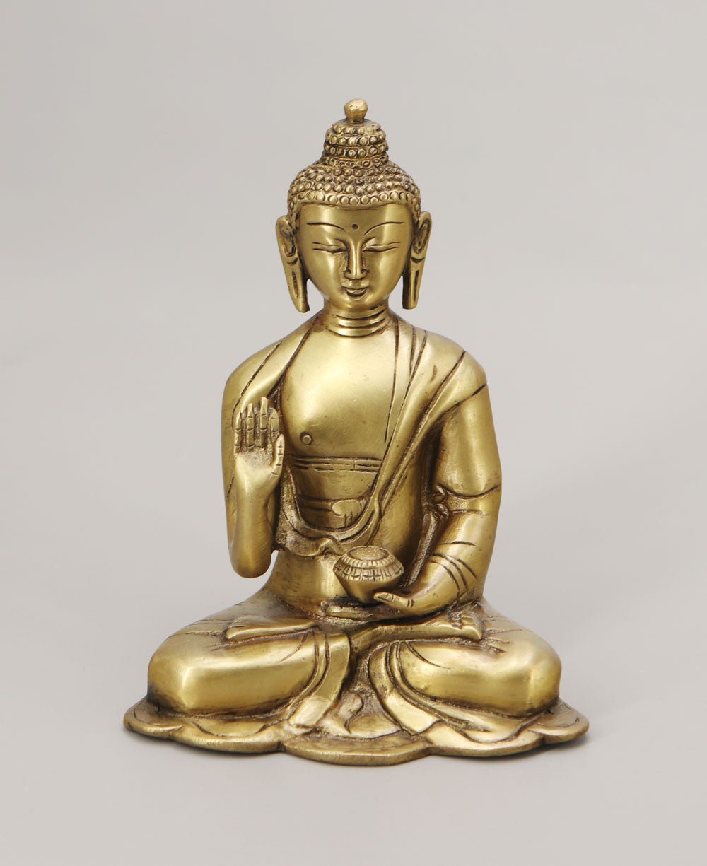 Minimalist Brass Buddha Statue、mySite、topwebapps