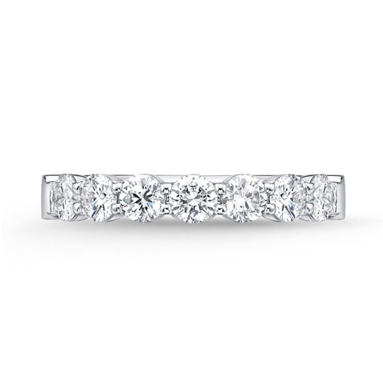 Memoire Petite Prong 7-Stone Diamond Band、mySite、hinf8tx79