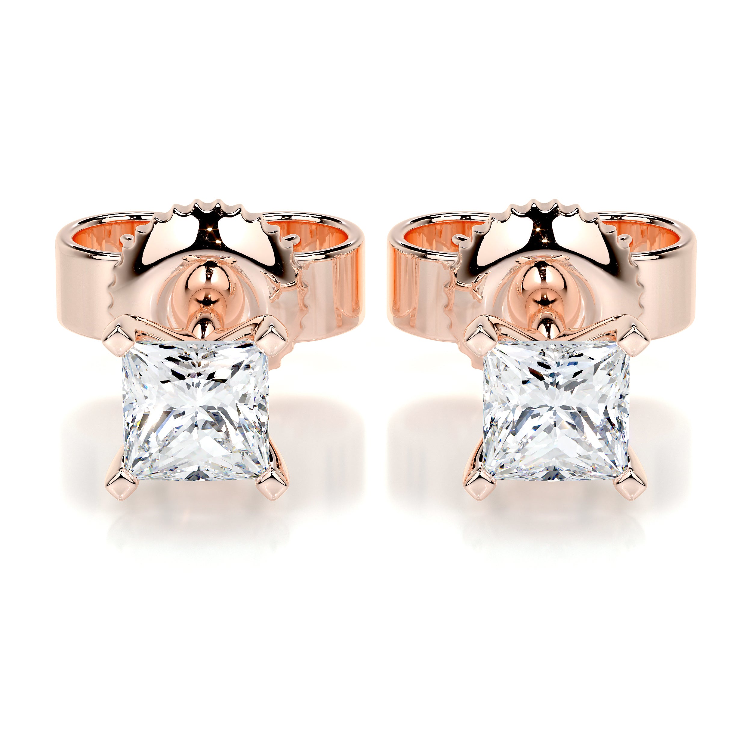 Magnolia Diamond Earrings -14K Rose Gold、mySite、hinf8tx79