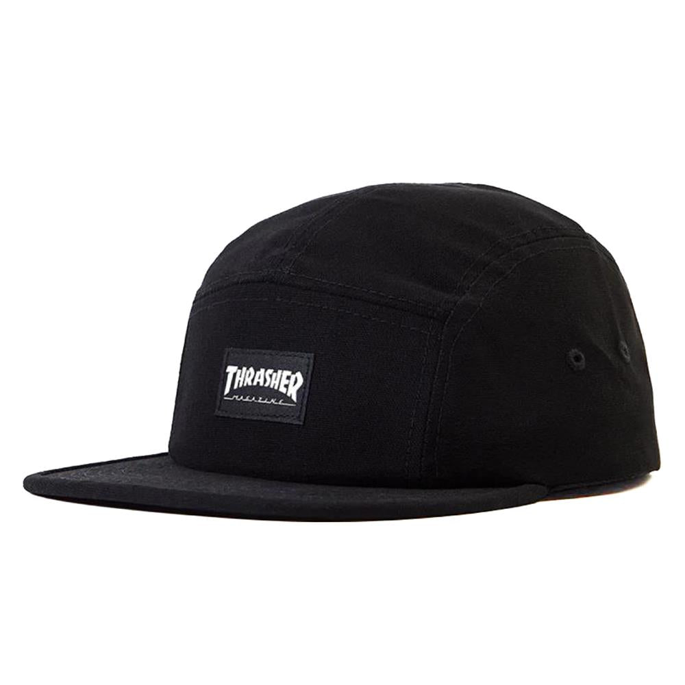  Thrasher 5 Panel Cap - Black、mySite、merchandisen