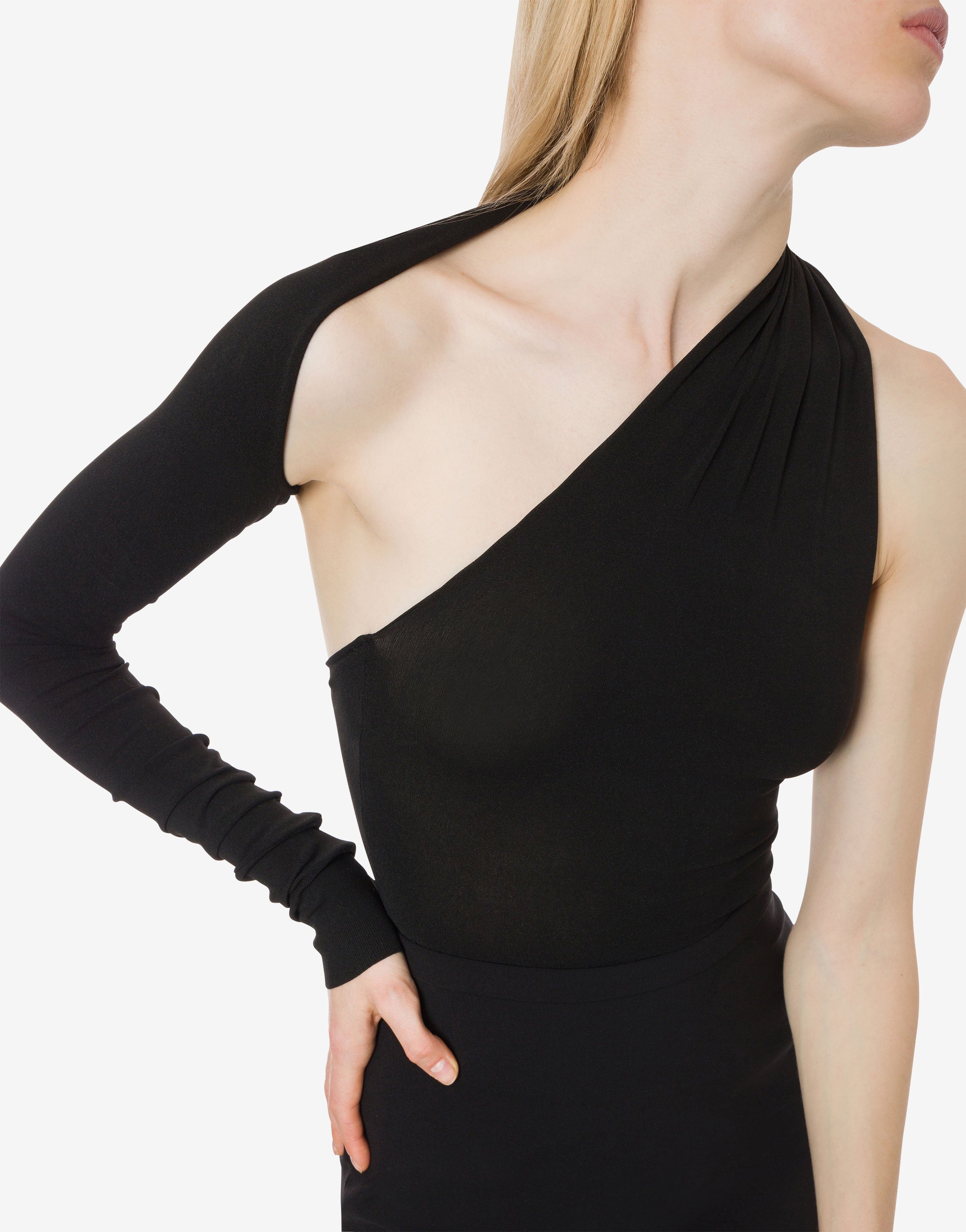 Top monospalla in tessuto stretch、mySite、aoinhome