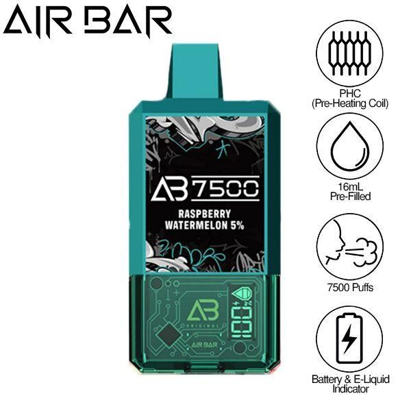 Air Bar AB7500 Puffs 16mL Disposable Vape 10 Pack、mySite、zt4zffjzw