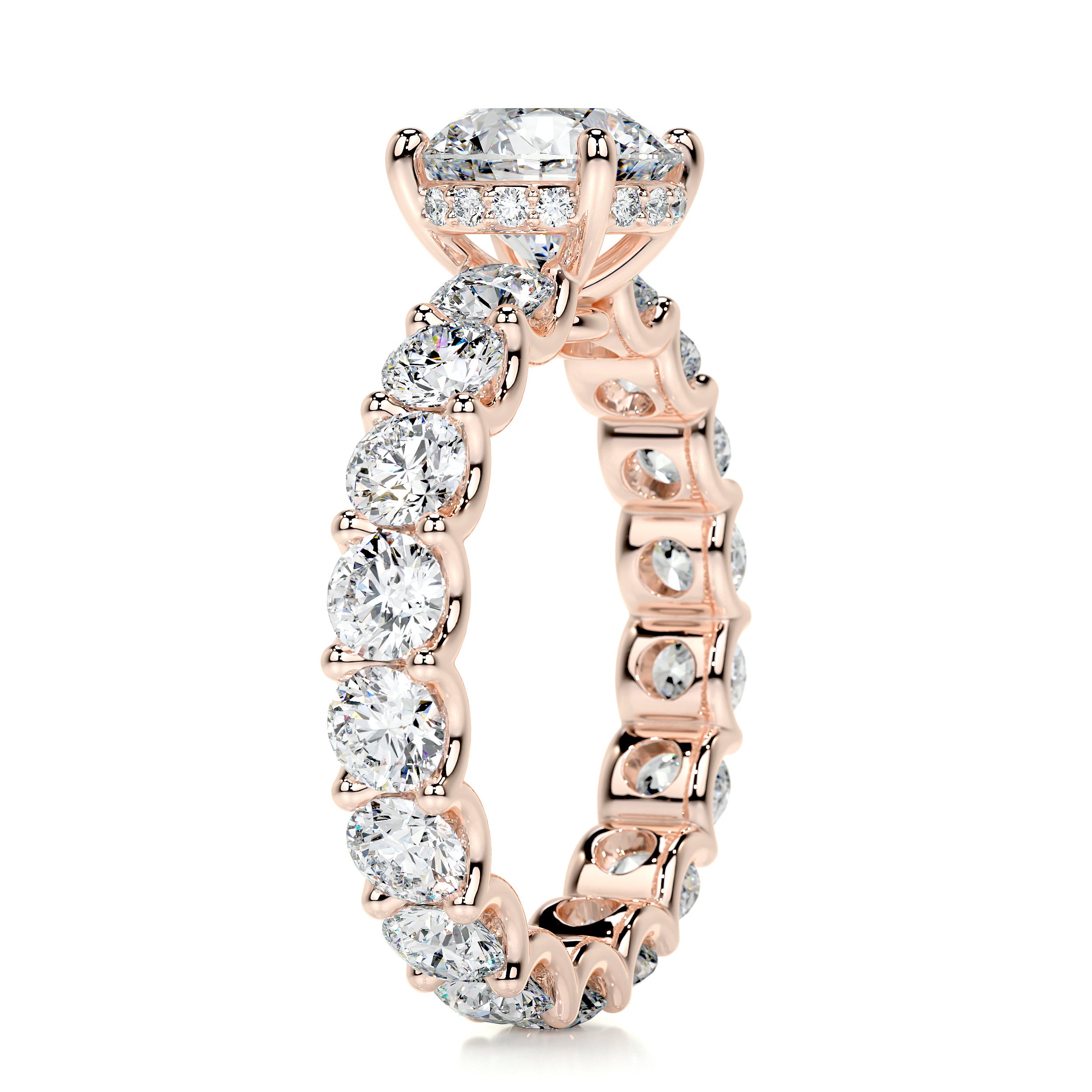 Lola Diamond Engagement Ring -14K Rose Gold、mySite、hinf8tx79
