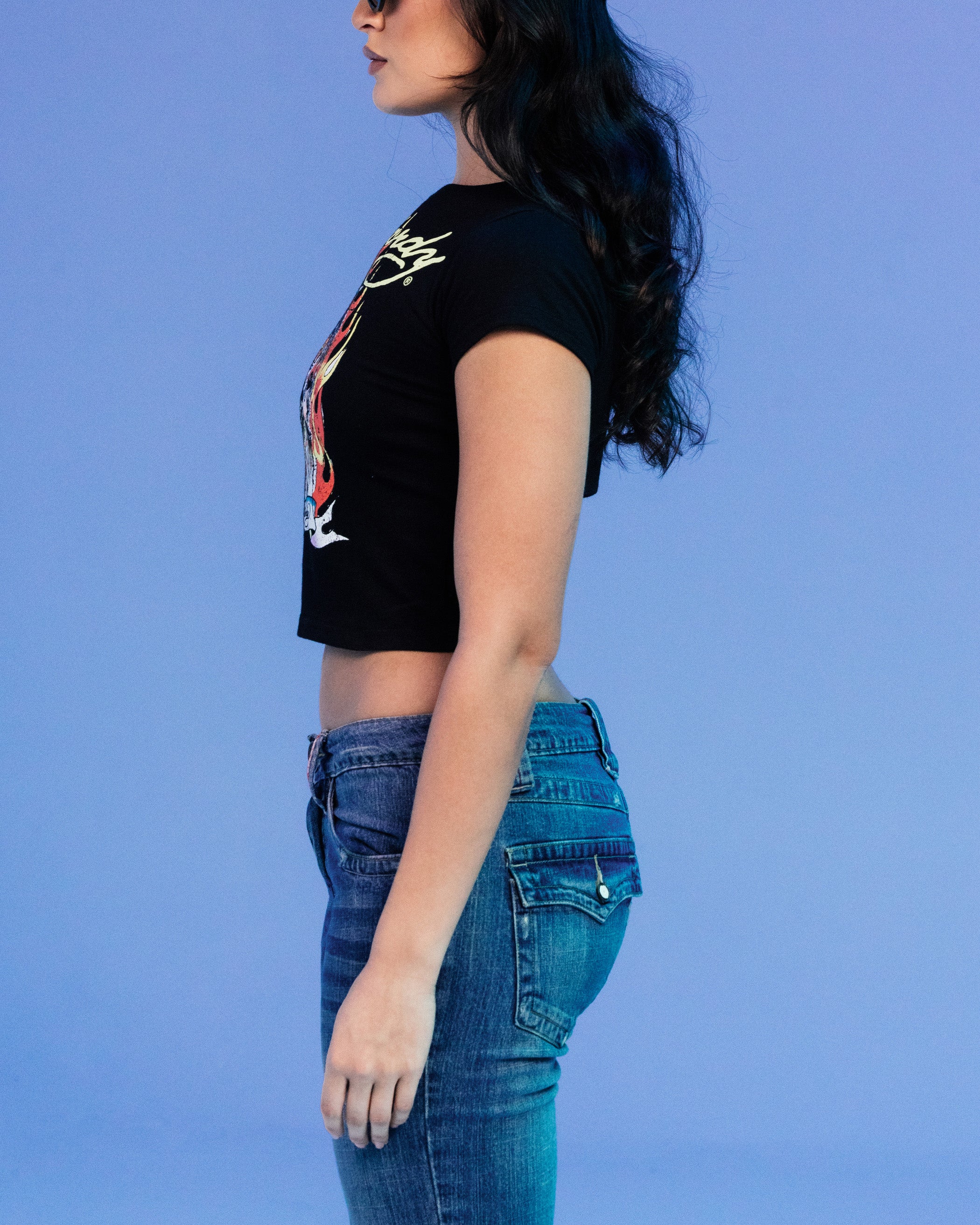 Ed Hardy By Loiter Women's Tiger Baby T-Shirt Black、mySite、zt4zffjzw