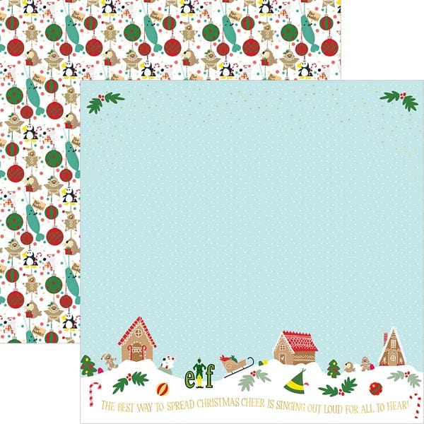  Scrapbook Paper Set - Elf、mySite、ghnorth