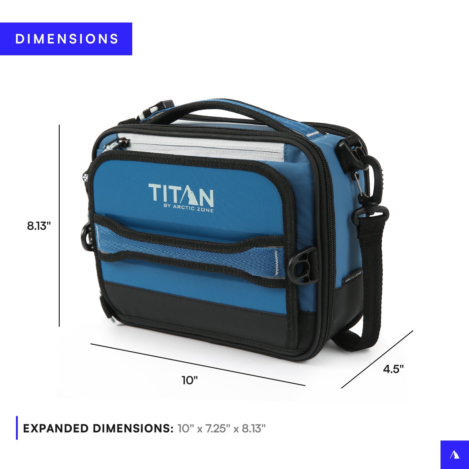 Fridge Cold Crush Resistant Expandable Lunch Bag、mySite、noshort