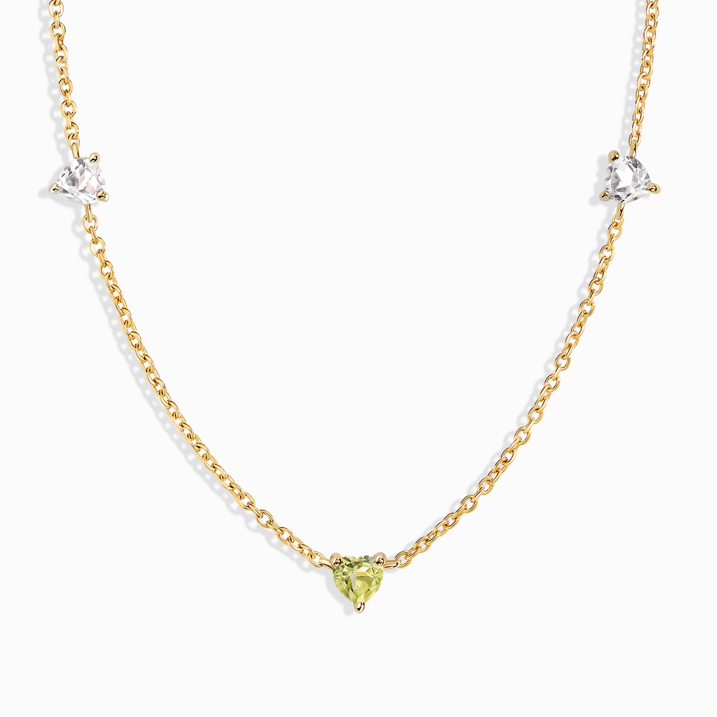 Peridot Never Without My Gem Necklace - August Birthstone、mySite、hinf8tx79