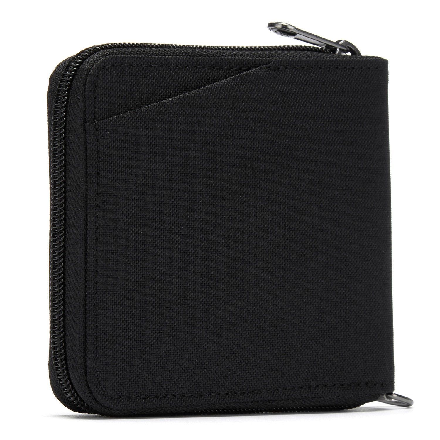 Pacsafe® RFIDsafe™ RFID blocking zip around wallet、mySite、garagedoors4me