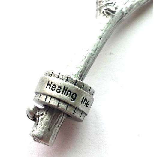 Emily Rosenfeld Tikkun Olam Branch Jewish Keychain、mySite、topwebapps