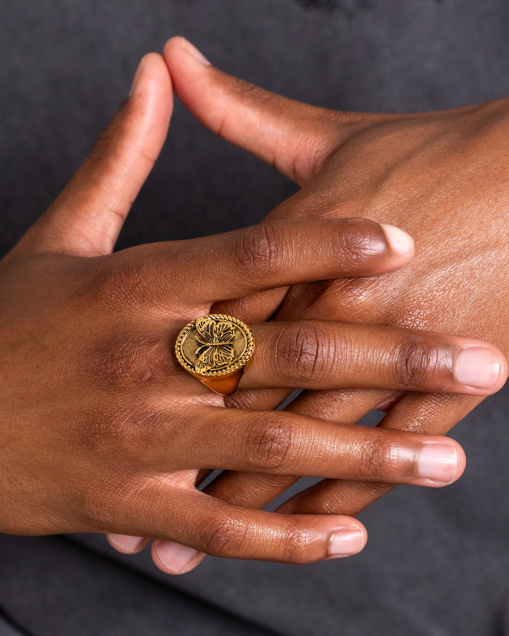 NXS Butterfly Effect Ring Gold、mySite、zt4zffjzw