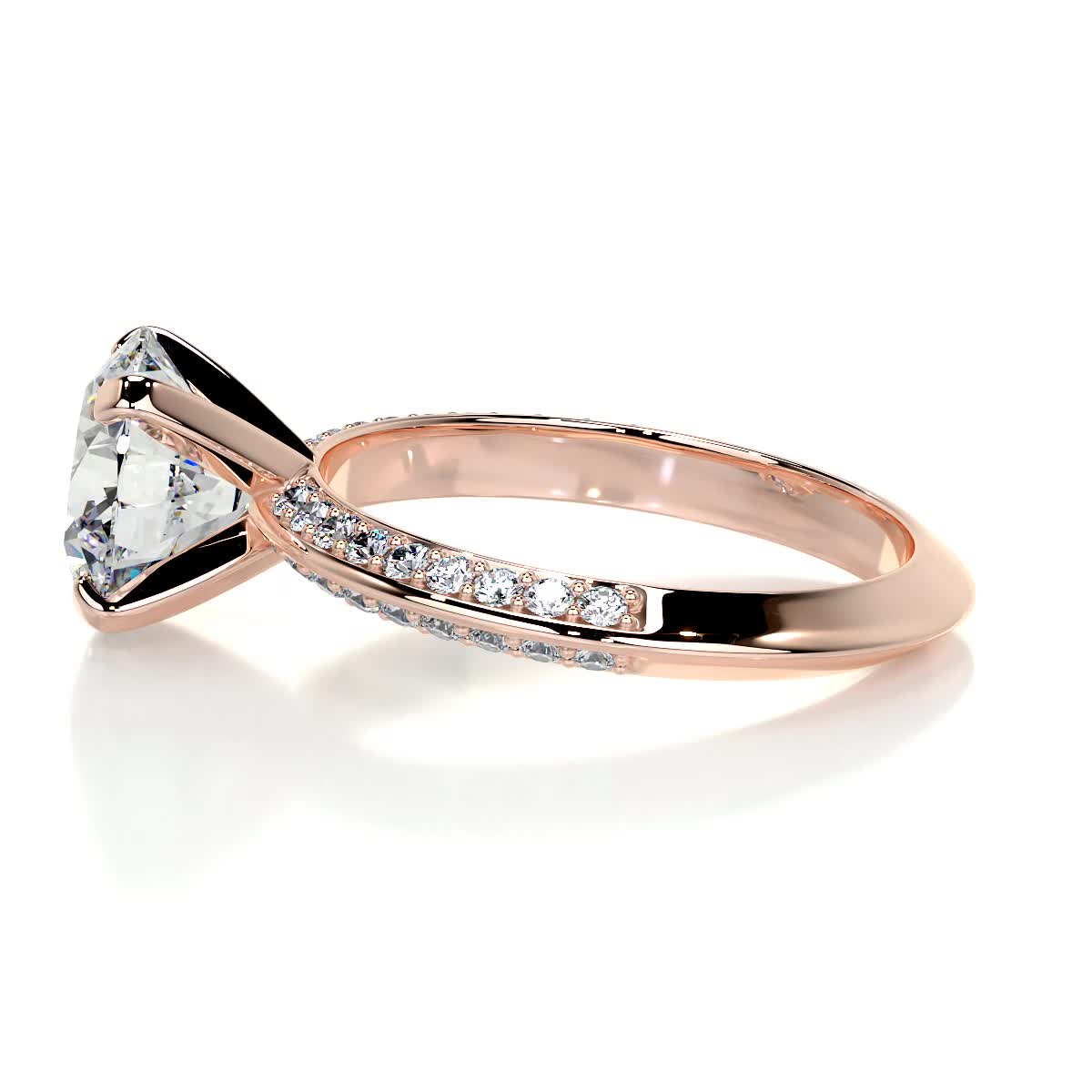 Ariana Diamond Engagement Ring -14K Rose Gold、mySite、hinf8tx79