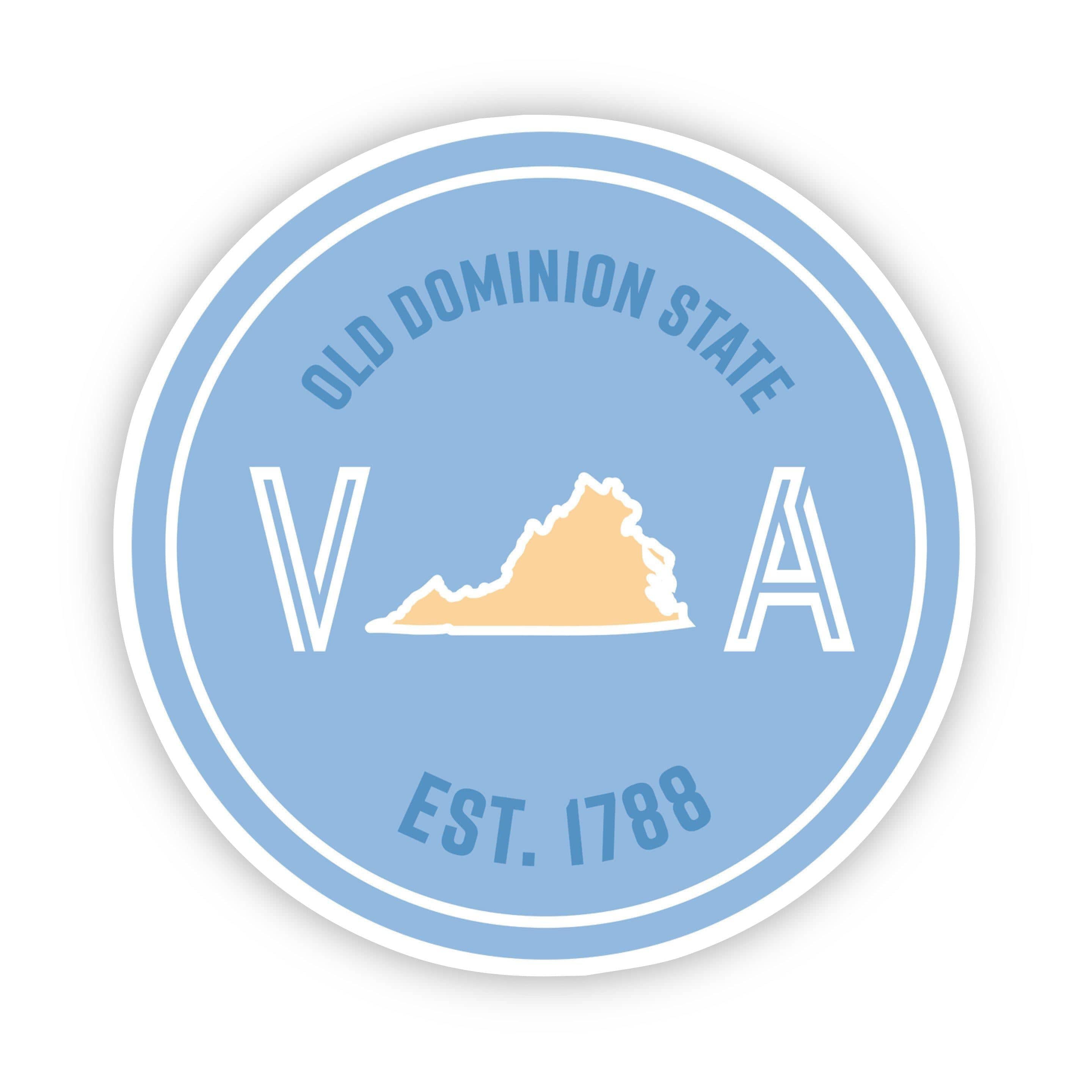  Old Dominion State Virginia Sticker、mySite、elrpsem3k