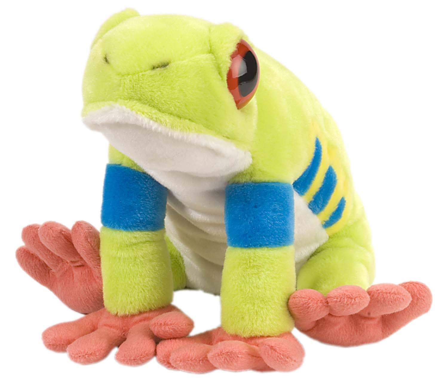 Plush RED EYED TREE FROG-Realistic and BIG!、mySite、g9winljtr