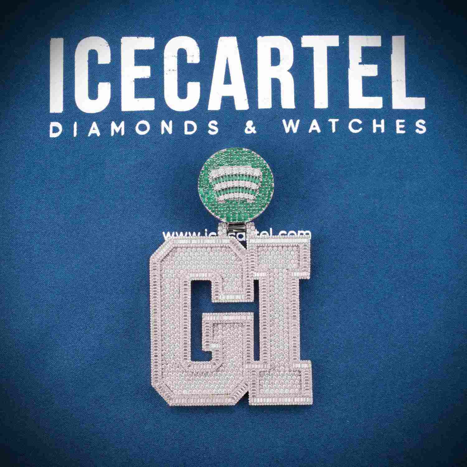 GI Custom Moissanite Pendant 14k Gold、mySite、hinf8tx79