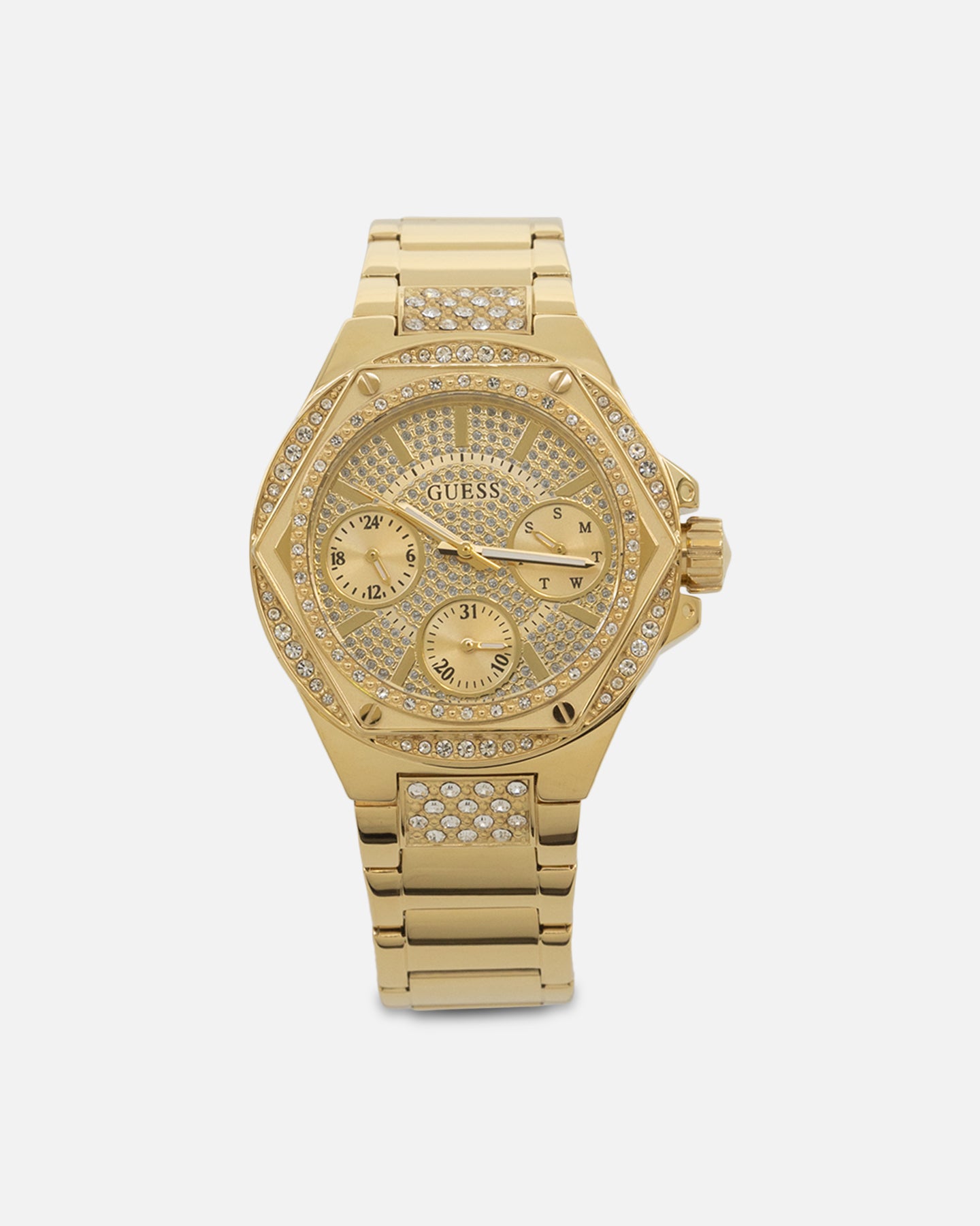 Guess Mainline Women's Envy Bracelet Watch Gold、mySite、zt4zffjzw