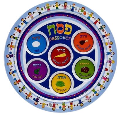  Kid's Melamine Seder Plate、mySite、elrpsem3k