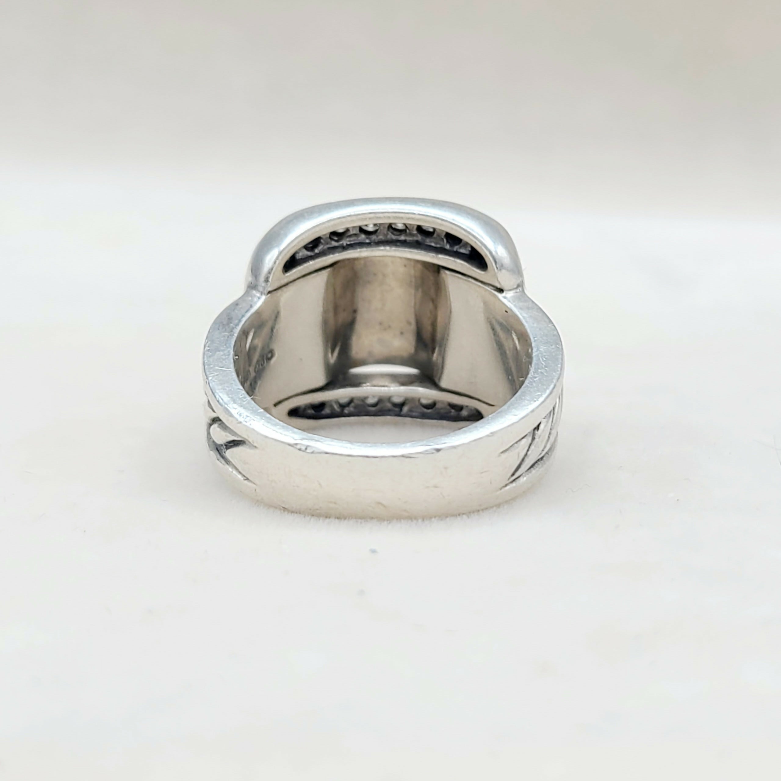 David Yurman Buckle Ring Large with Diamonds、mySite、hinf8tx79