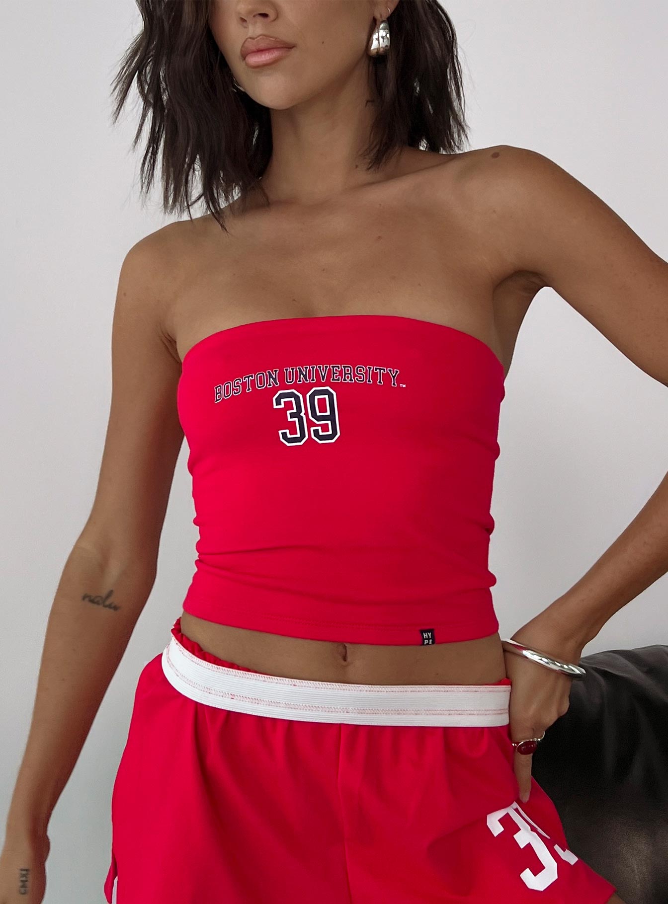 Boston University Tube Top Red、mySite、solidvoid