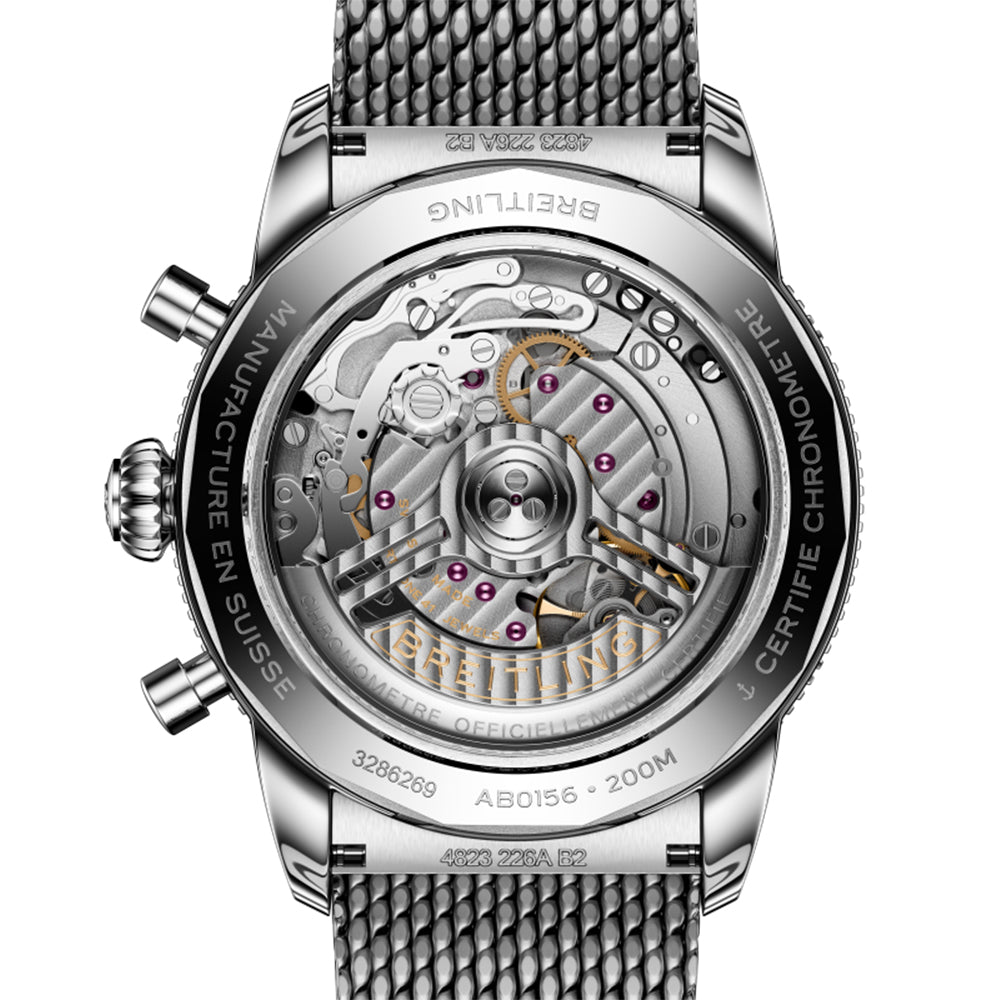 Superocean Heritage B01 Chronograph 42mm - Green on Bracelet、mySite、botmansion