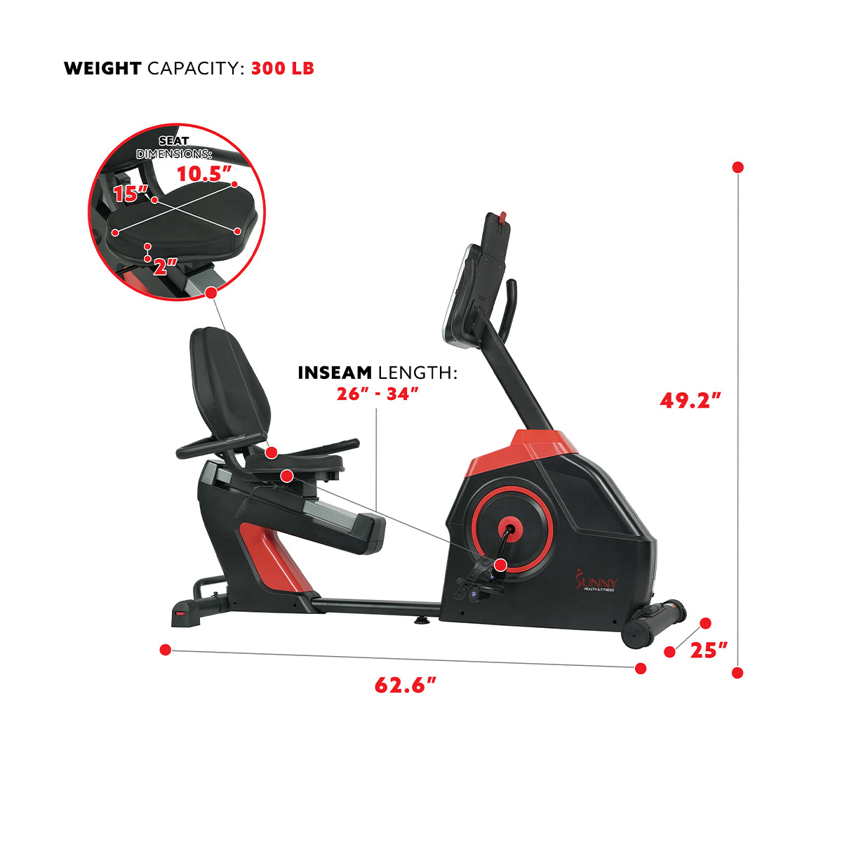  Evo-Fit Recumbent Bike Electro-Magnetic Cardio Fitness、mySite、ghnorth