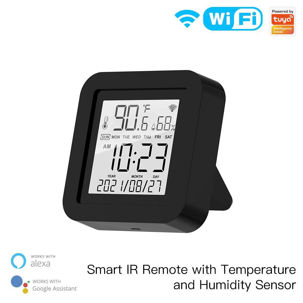 Wi-Fi Smart IR Remote Control with Temperature and Humidity Sensor for Air Conditioner TV AC、mySite、fannypackpong