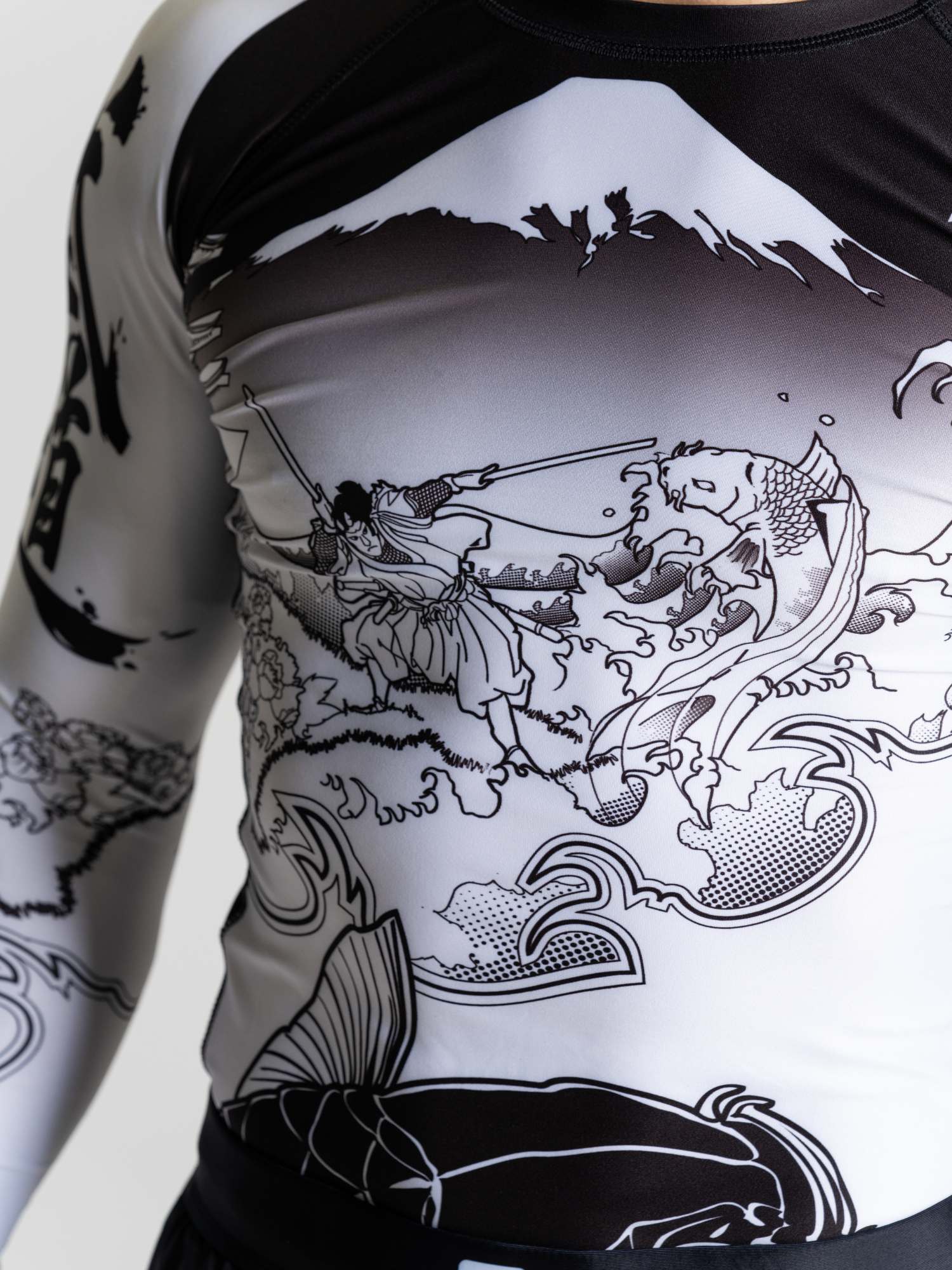 FUJI SAKANA Long Sleeve Rashguard、mySite、gigharbornorthrealestate