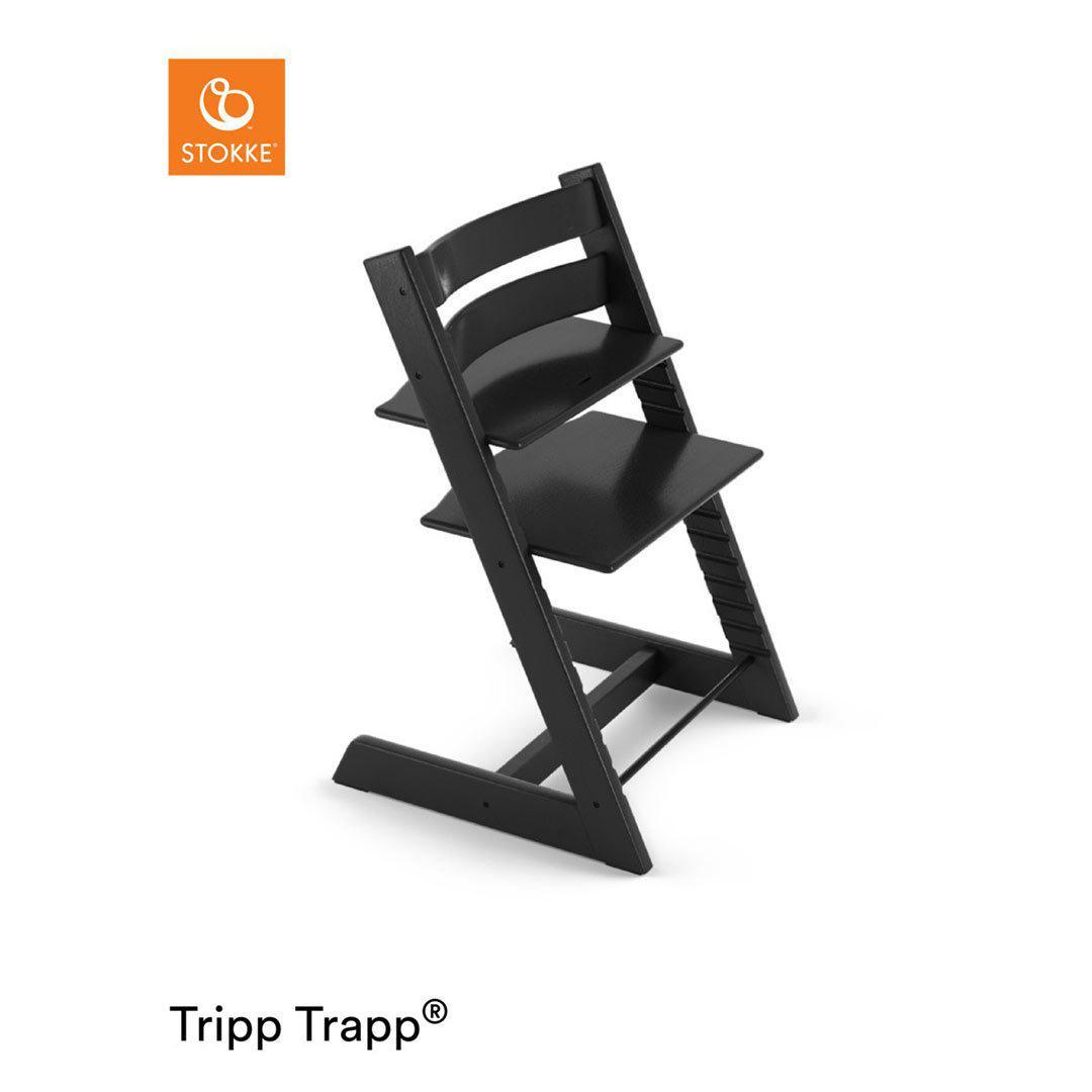  Stokke Tripp Trapp Highchair - Oak Black、mySite、merchandisen