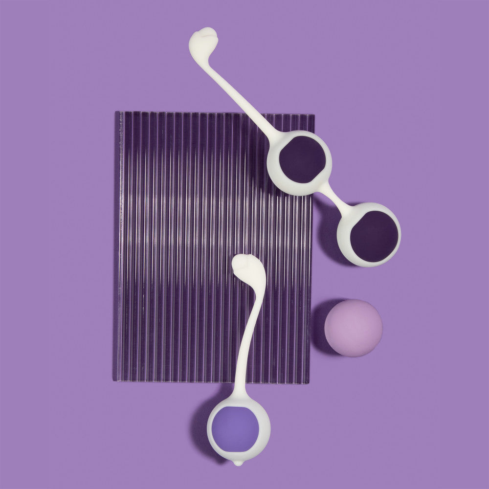 Wellness By Blush™ | Progressive UltraSilk® Kegel Training Kit - Made with Puria™ Silicone、mySite、bottomscart