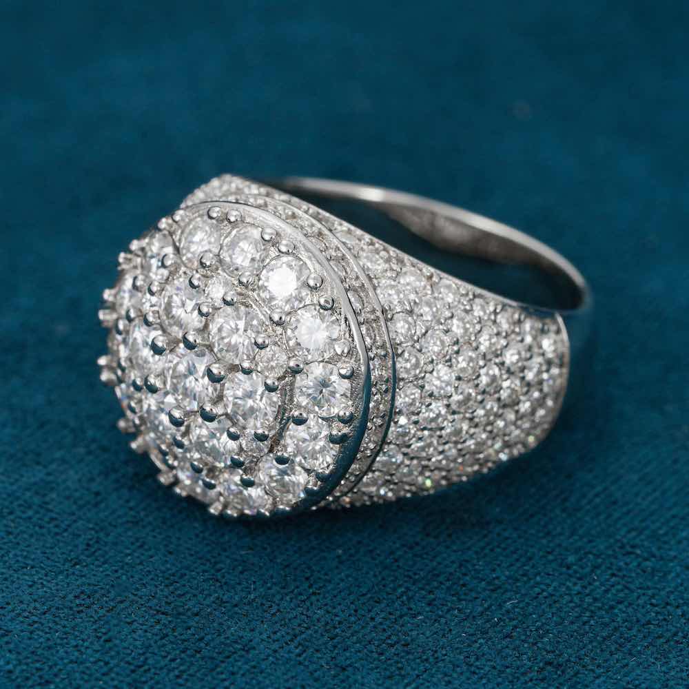 Moissanite Prong Dome Ring 14k、mySite、hinf8tx79