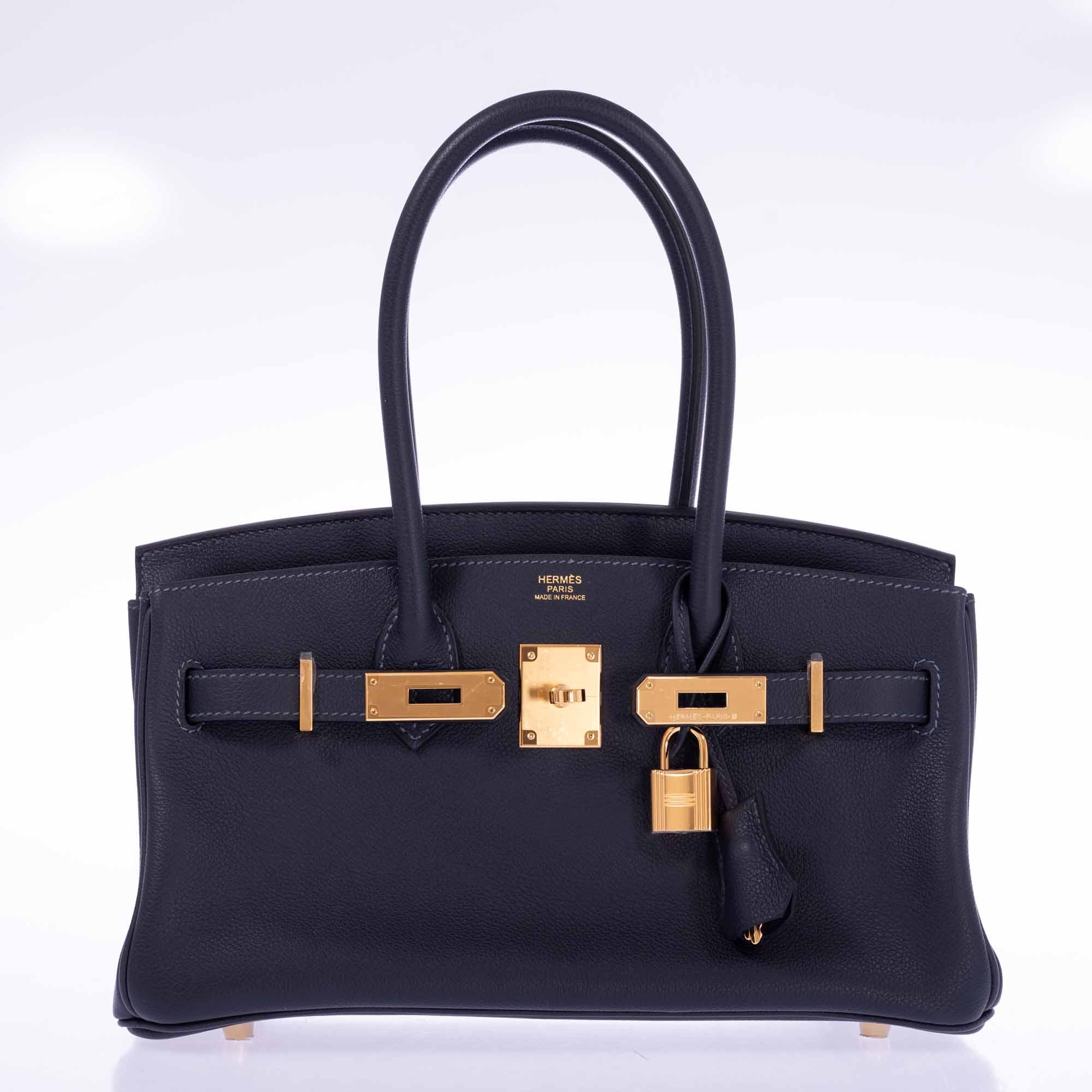 Hermès Birkin Shoulder Light 29 in Black Caban Evercolor Gold Hardware、mySite、garminoutage.com