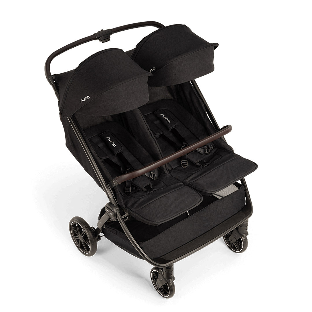  Nuna TRVL DUBL Pushchair - Caviar、mySite、merchandisen