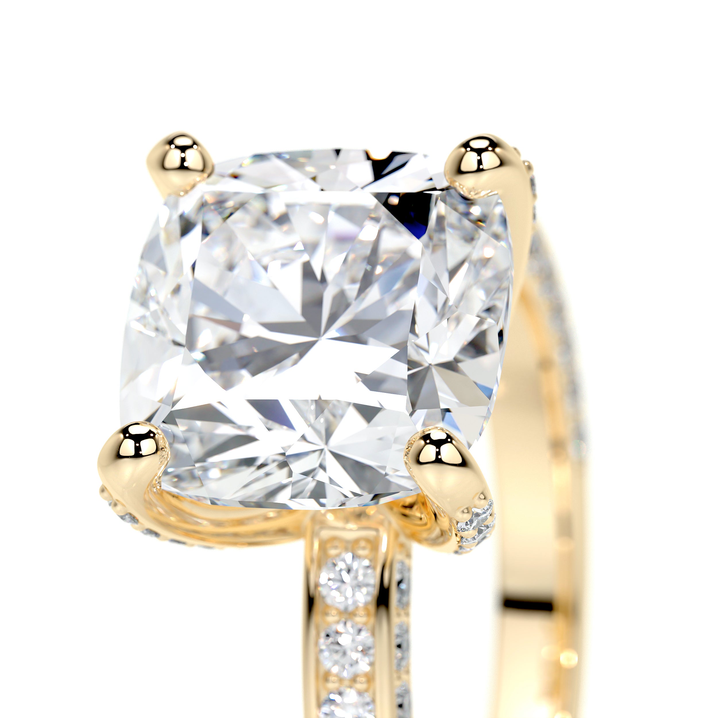 Lyric Lab Grown Diamond Ring -18K Yellow Gold、mySite、hinf8tx79