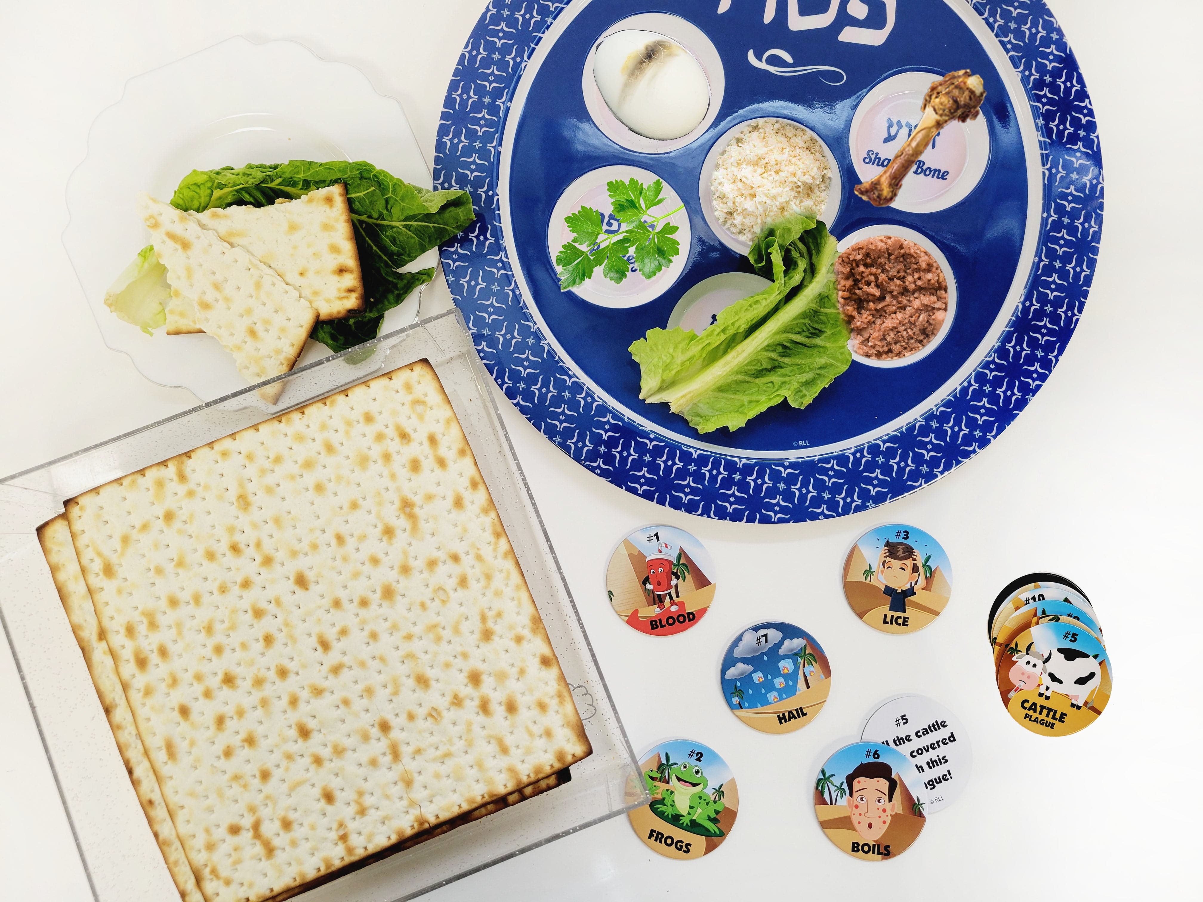 Passover Tablescatters - Two Sets of 10 Plagues、mySite、topwebapps