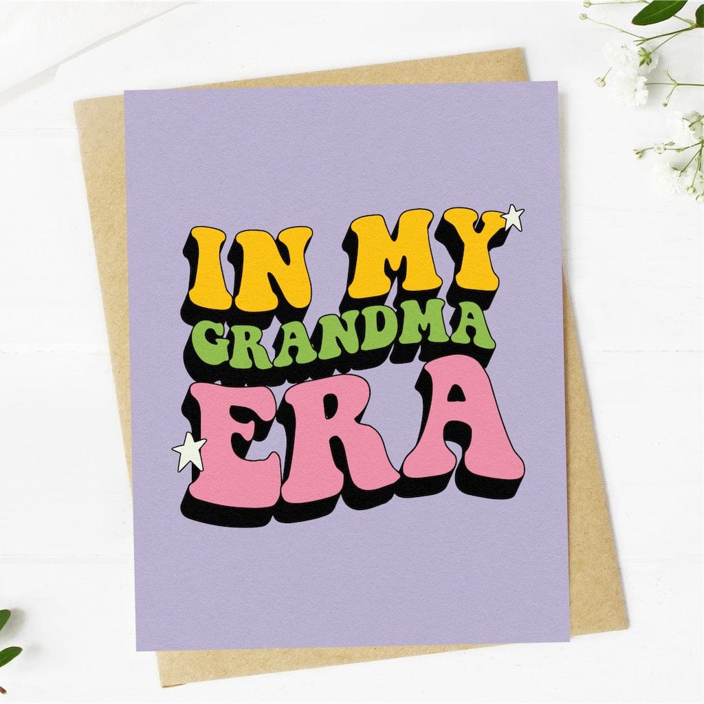  In My Grandma Era Greeting Card、mySite、elrpsem3k