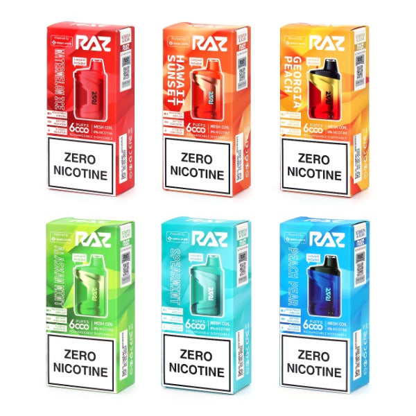 Raz CA6000 ZERO 6000 Puffs Disposable Vape 10mL、mySite、zt4zffjzw