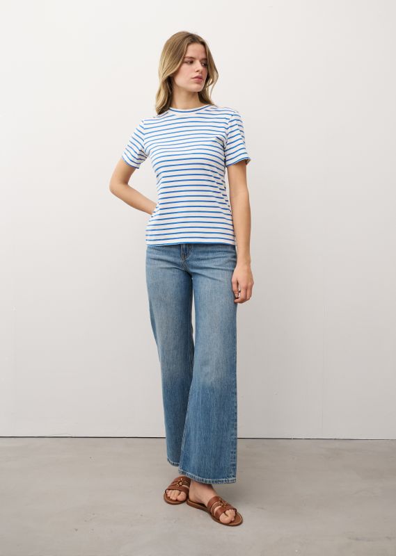 0039 Italy Mali Striped T-Shirt、mySite、noshort