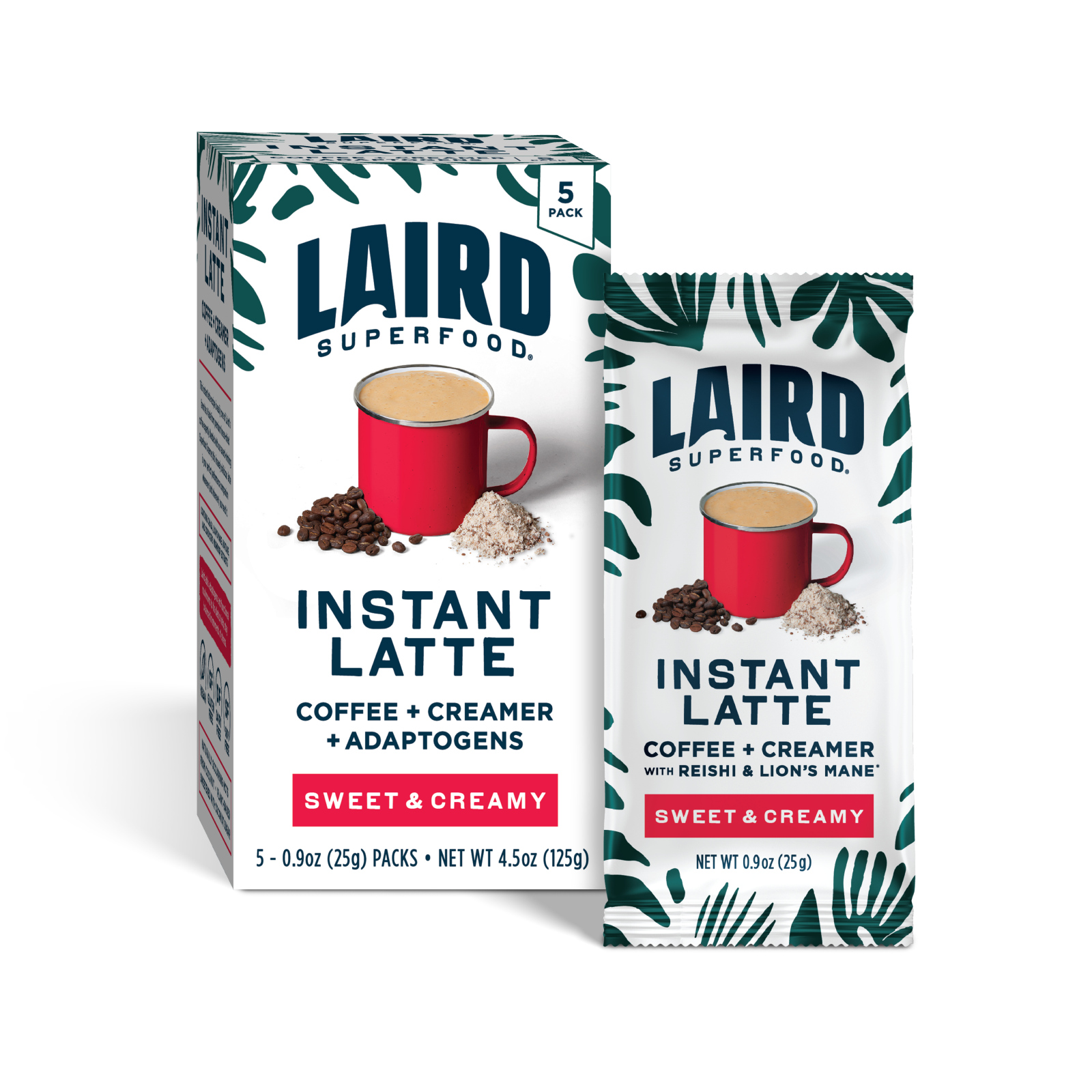 Sweet & Creamy Instant Latte with Adaptogens Single Serve、mySite、gigharbornorthrealestate
