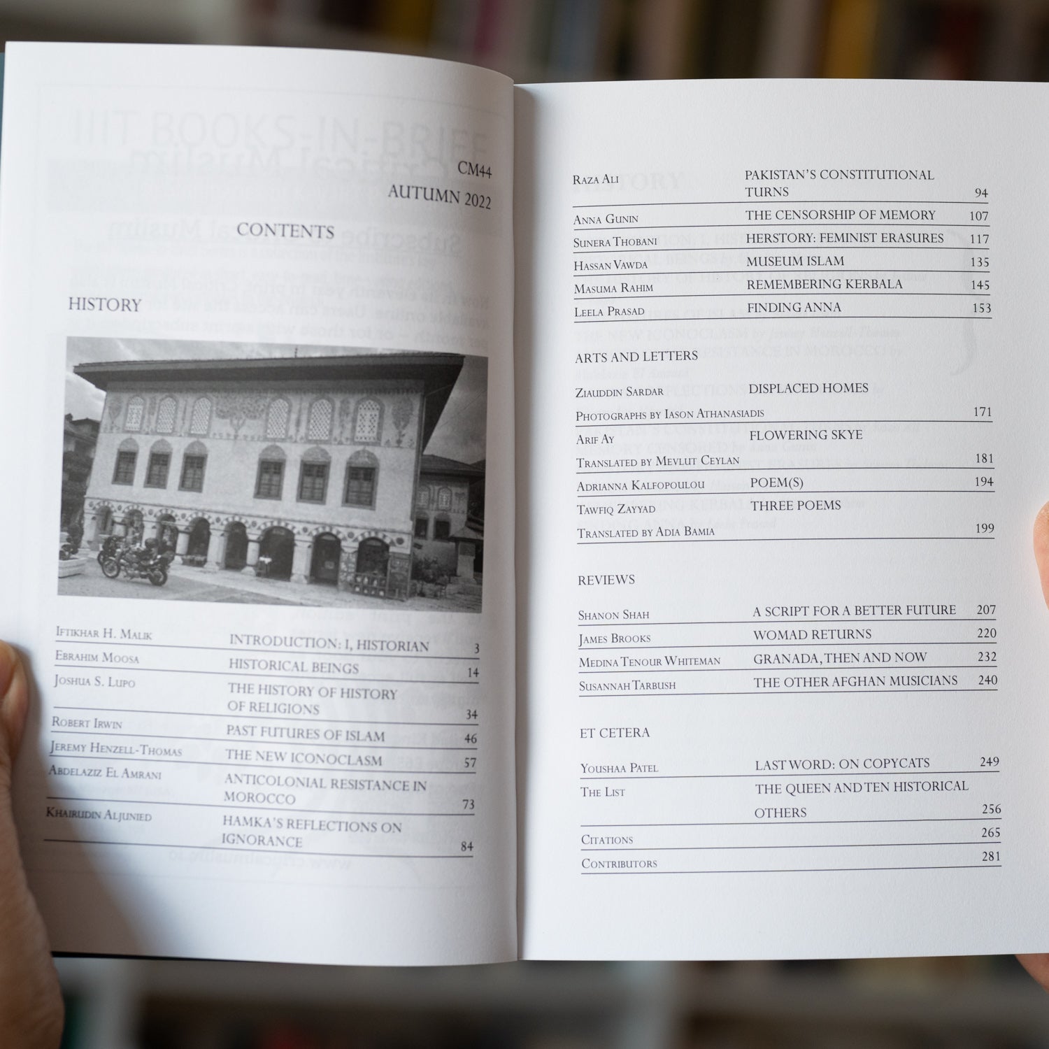 Critical Muslim 44: History、mySite、topwebapps