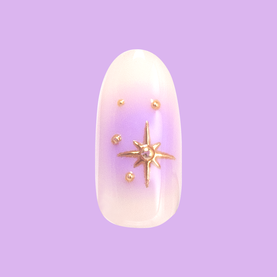 Sparkle Aura Mixed Pack - Press-On | Medium | Oval - Part of Set、mySite、solidvoid