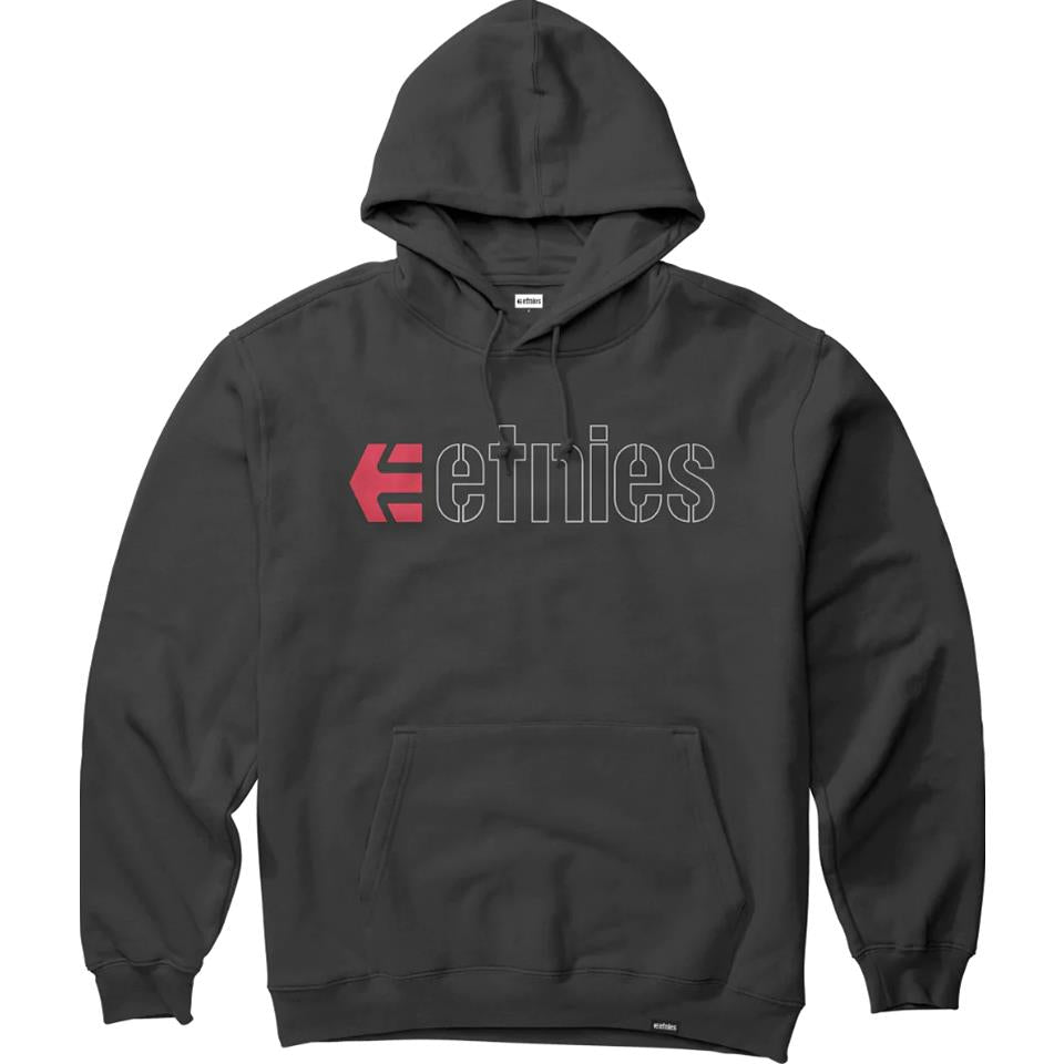  Etnies Ecorp Hoodie - Black/Red/White、mySite、merchandisen