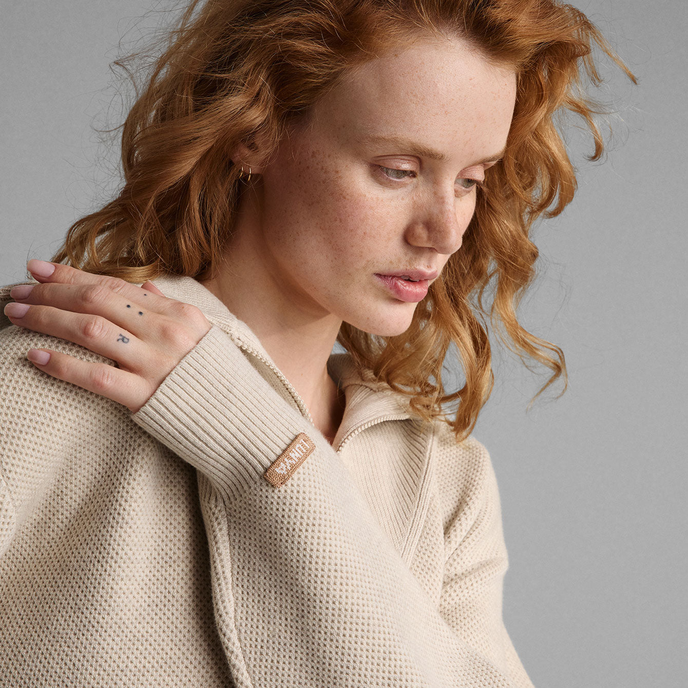 Cottonsilk™ Collared Half Zip、mySite、bengalsvssteelers