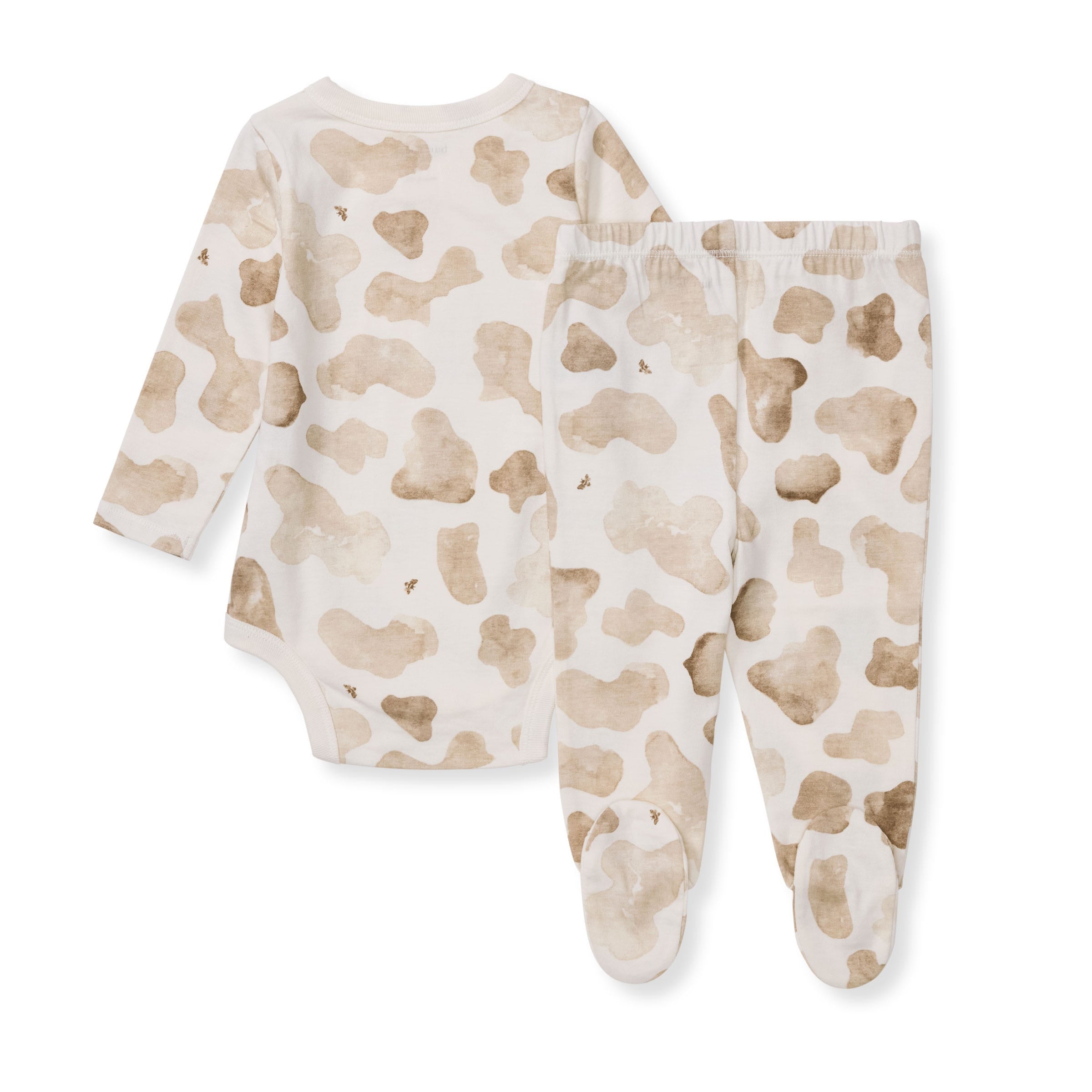 Mooo! Bodysuit & Pant Set - Hummus、mySite、g9winljtr