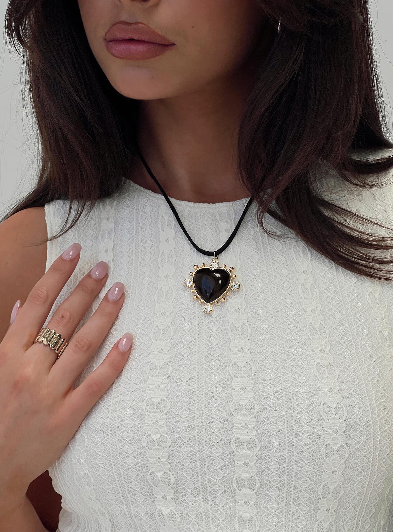 Check In Necklace Gold、mySite、solidvoid