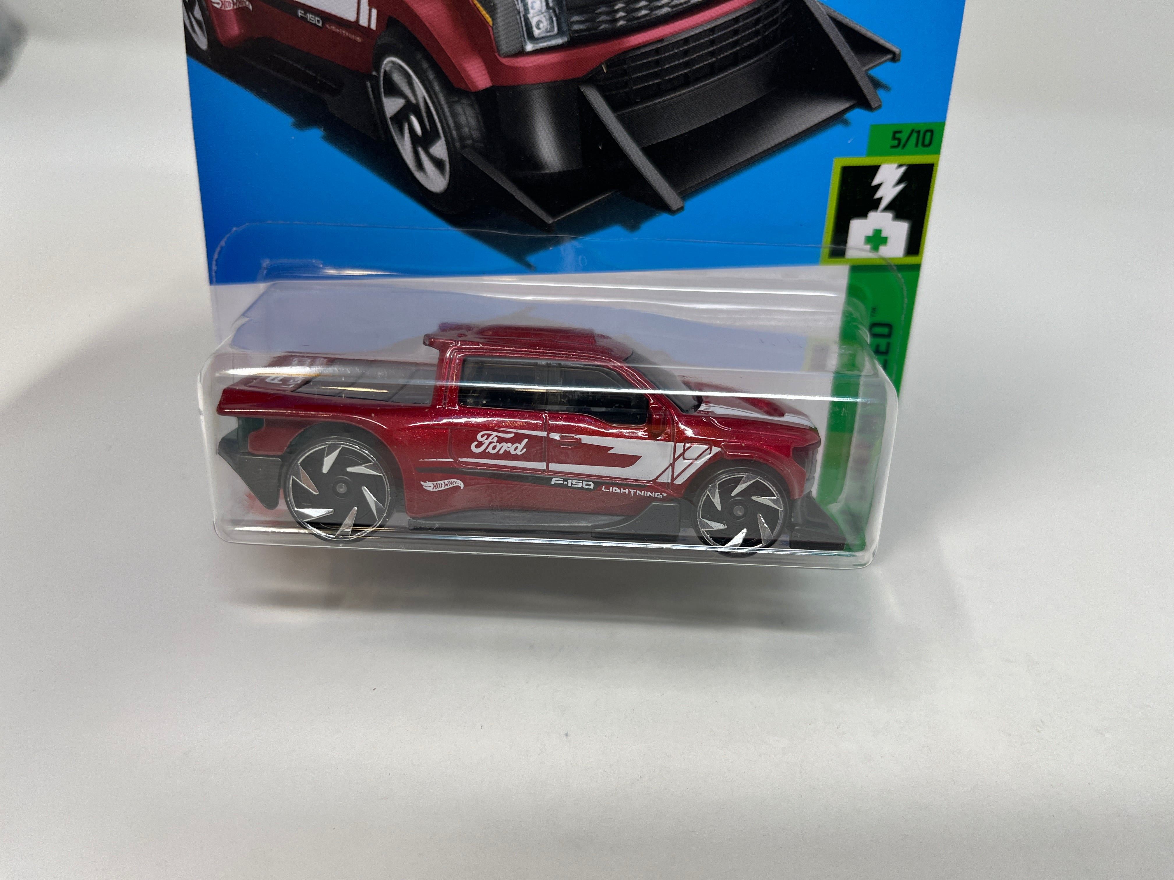 Ford F-150 Lightning Custom #37 * Red * 2024 Hot Wheels Basic、mySite、hgirdovlk