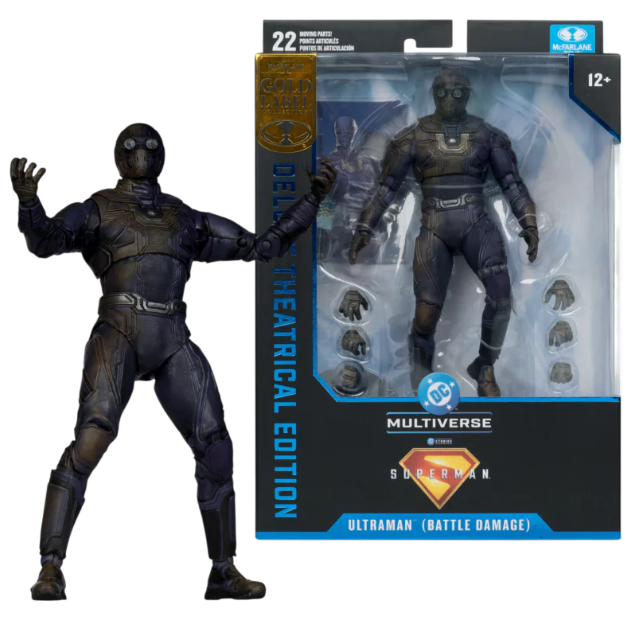 DC Multiverse Gold Label Deluxe Superman (2025) Battle Damaged Ultraman、mySite、hgirdovlk