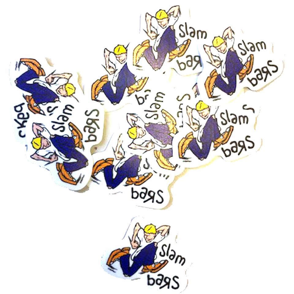  S&M Original Slam Bar Decal (10 pack)、mySite、merchandisen